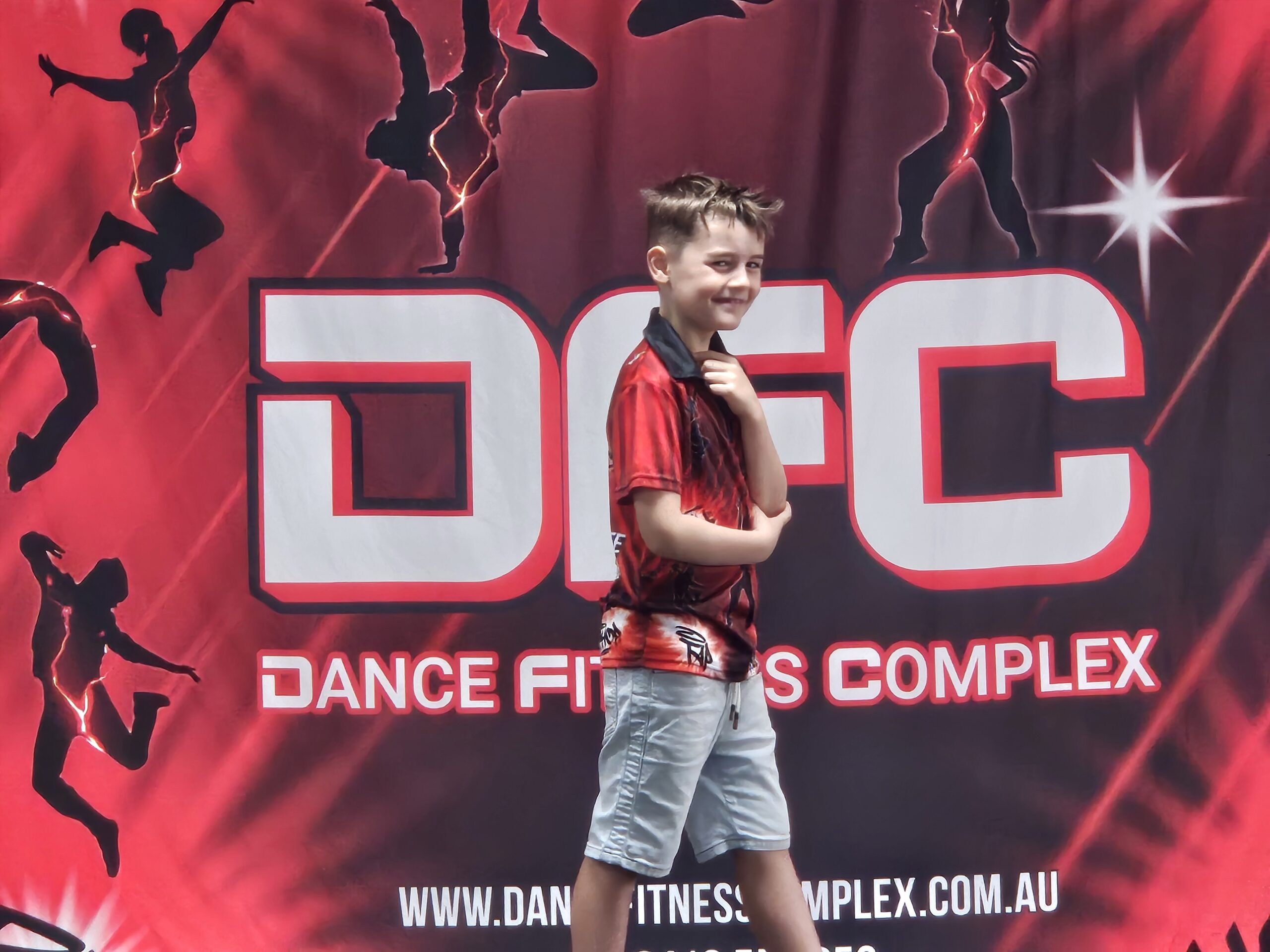 DFC Hip Hop student developing Breaking strength and body control